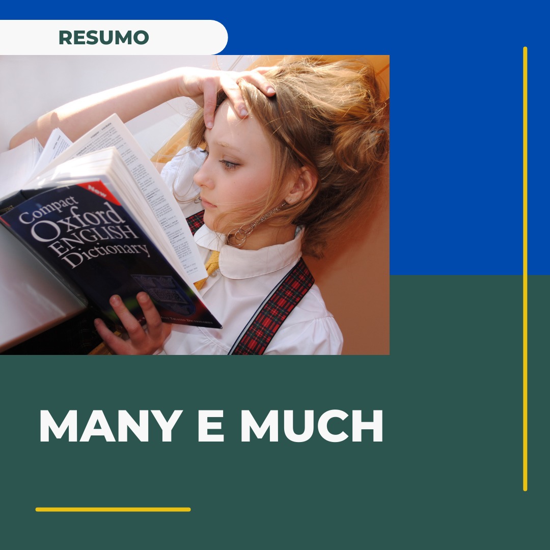 Much e many: diferenças e quando usá-los - Brasil Escola