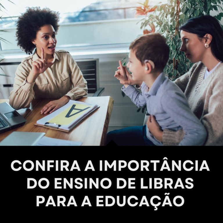 ensino de Libras