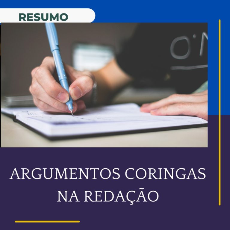 argumentos coringas na redação