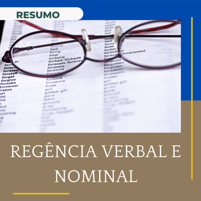 regência verbal e nominal