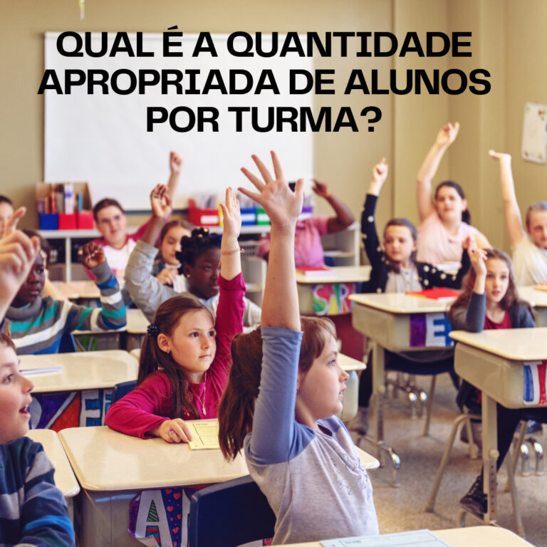 quantidade de alunos por turma