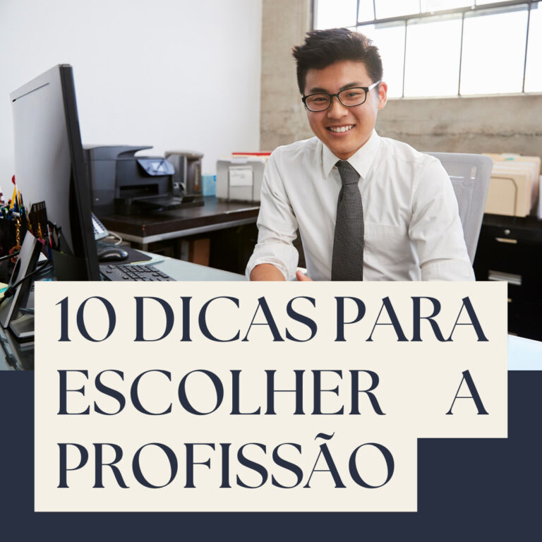 dicas para escolher a profissão